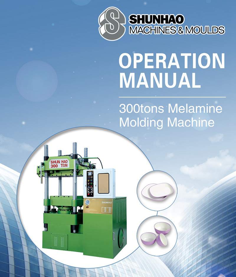 operation manual for melamine tableware machine