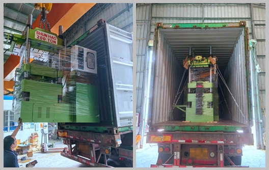 automatic double color molding machine