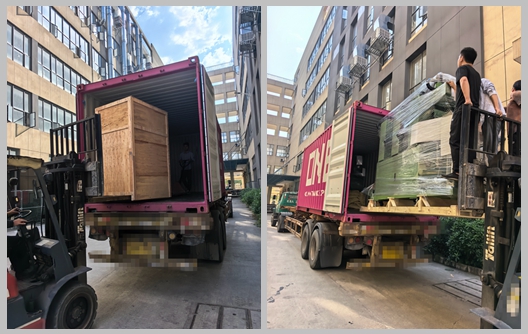 شحنة جديدة من آلات الطحن الأوتوماتيكية وسخان التسخين المسبق من Shunhao إلى تركيا