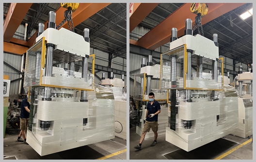 شحن آلات تشكيل الميلامين بالألوان المخصصة بسعة 600 طن