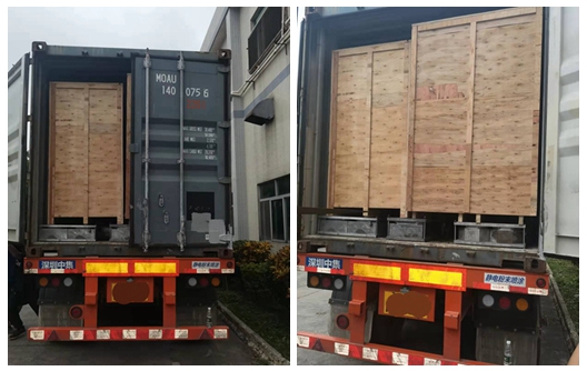 Preheating Machines and Melamine Tableware Moulds Shipment