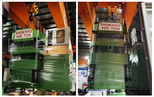 Shunhao Factory 400 طن آلة صب الميلامين وشحن القوالب
