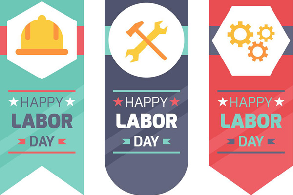عطلة إشعار --- 2021 يوم العمل عيد العمال